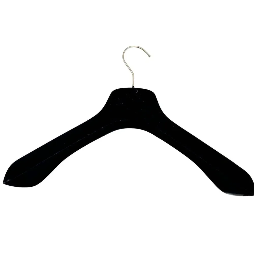 Vintage Givenchy Velvet Clothes Hanger Designer Luxury Black Blazer Coat Jacket